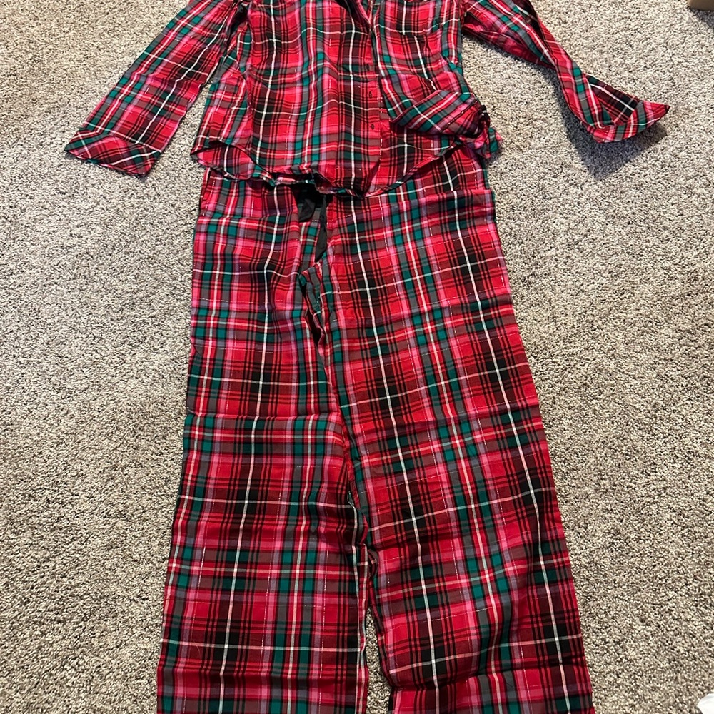Victoria’s Secret Plaid Pajama Set